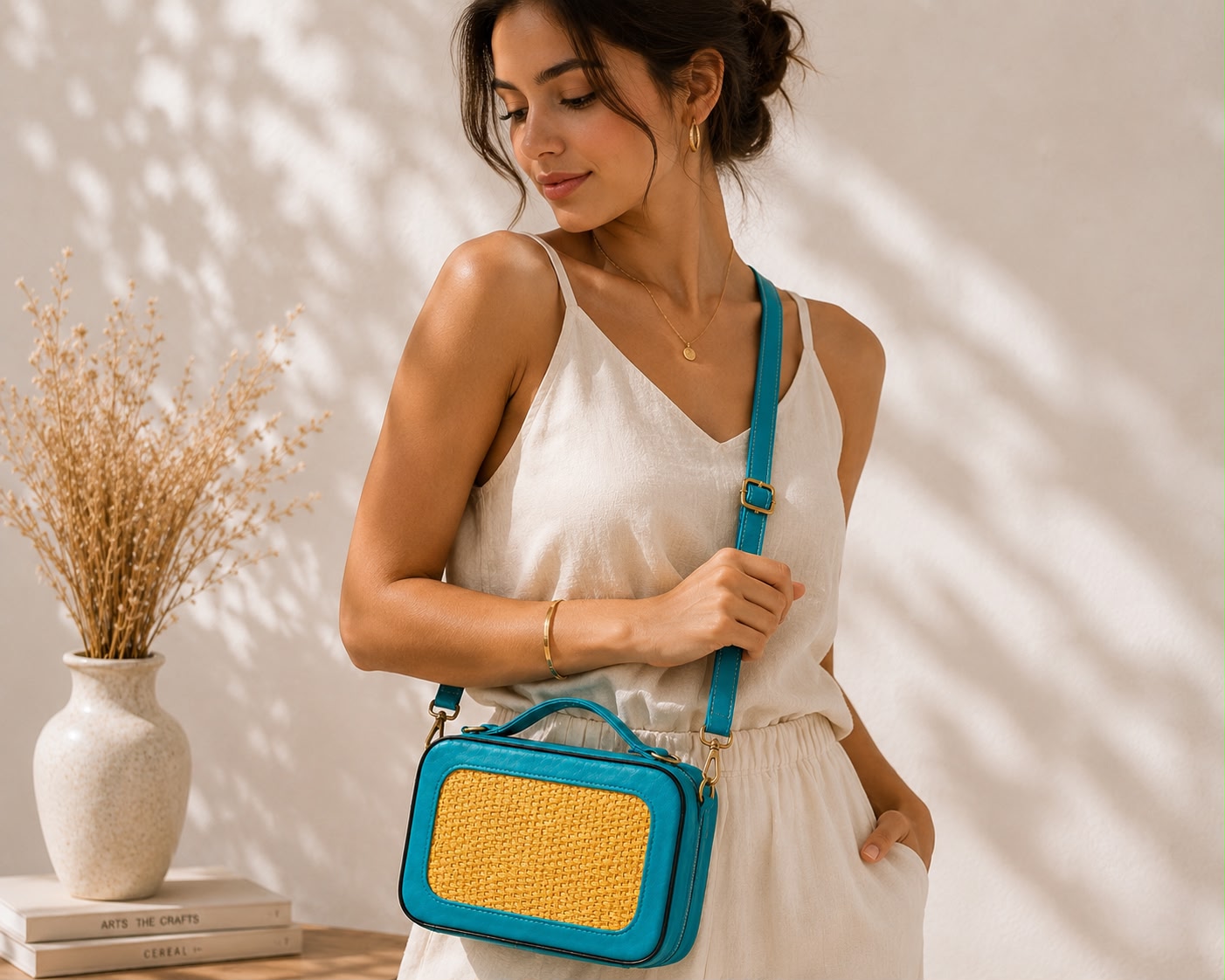 Sac Éléa Bleu Turquoise